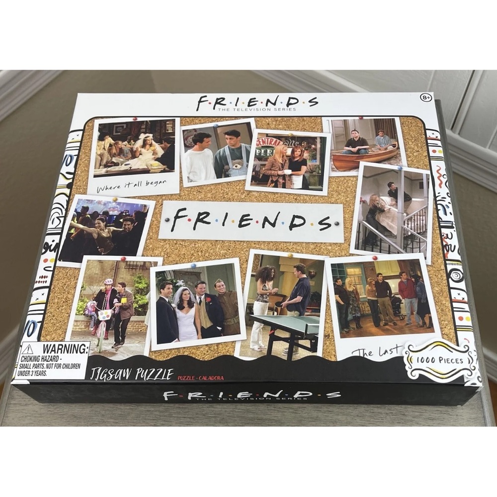 Friends TV Show Collage Jigsaw Puzzle - 1000 Pieces - 30in x 24in - New/Sealed - Picture 1 of 5